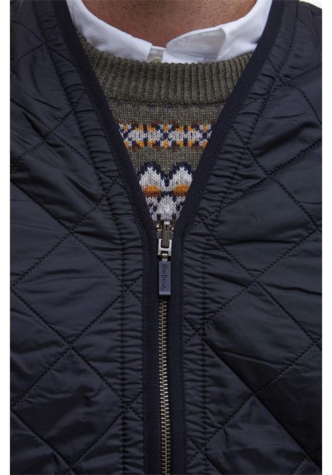 Barbour Gilet Trapuntato con Zip Polarquilt Classic Black Uomo BARBOUR | Abbigliamento | MLI0002BK91