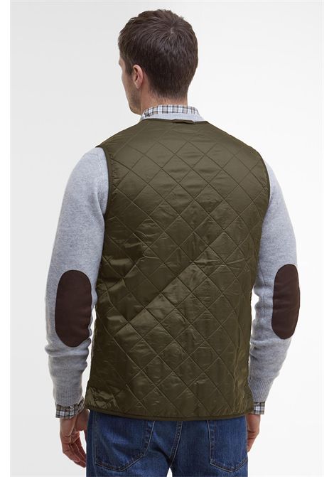 Barbour Gilet Trapuntato con Zip Polarquilt Olive Uomo BARBOUR | Abbigliamento | MLI0002OL91
