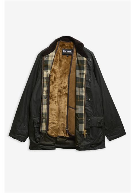 Barbour Gilet in Pile con Zip in Pile Acrilico Classic Brown Uomo BARBOUR | Gilet | MLI0004BR31