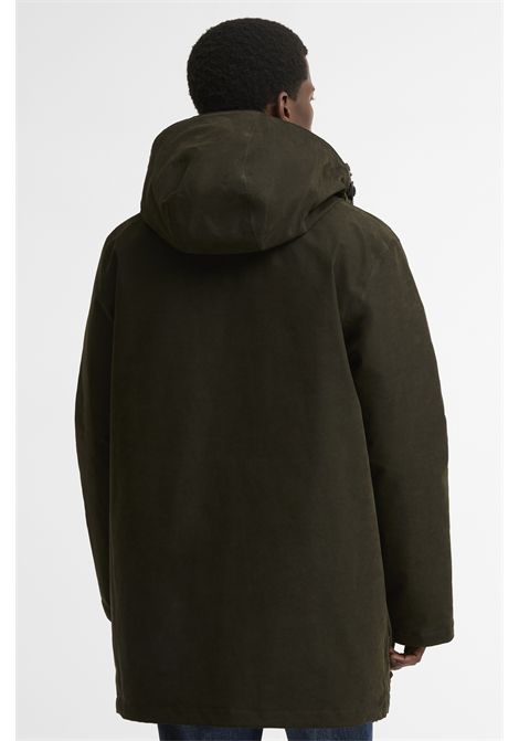 Barbour Parka Invernale Impermeabile Northfield Dark Sage Uomo BARBOUR | Parka | MWB1167SG91
