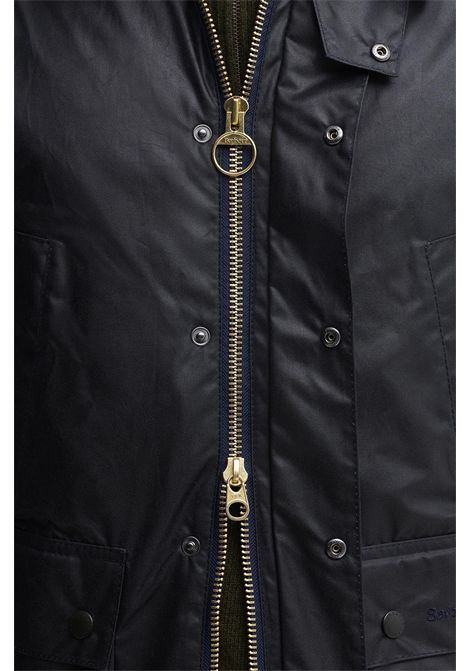 Barbour Giacca Cerata Bedale in Cotone Cerato Classic Navy Uomo BARBOUR | GIACCHE | MWX0018NY91