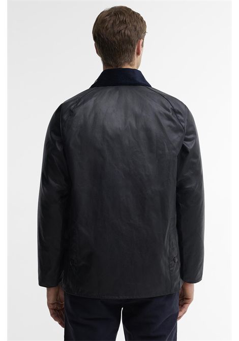 Barbour Giacca Cerata Bedale in Cotone Cerato Classic Navy Uomo BARBOUR | GIACCHE | MWX0018NY91