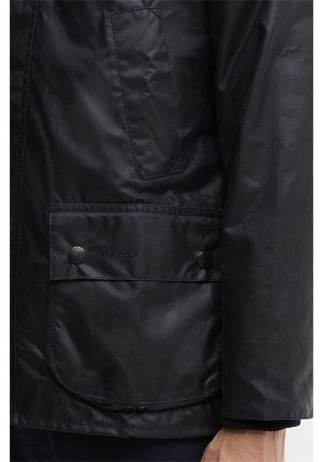 Barbour Giacca Cerata Bedale in Cotone Cerato Classic Navy Uomo BARBOUR | GIACCHE | MWX0018NY91