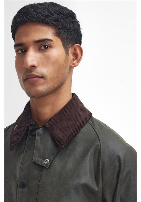 Barbour Giacca Cerata Bedale in Cotone Cerato Archive Olive Uomo BARBOUR | GIACCHE | MWX0018OL99