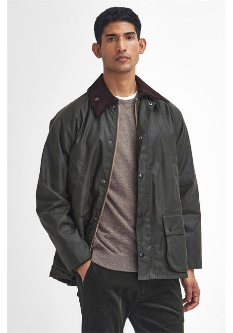 Barbour Giacca Cerata Bedale in Cotone Cerato Archive Olive Uomo BARBOUR | GIACCHE | MWX0018OL99