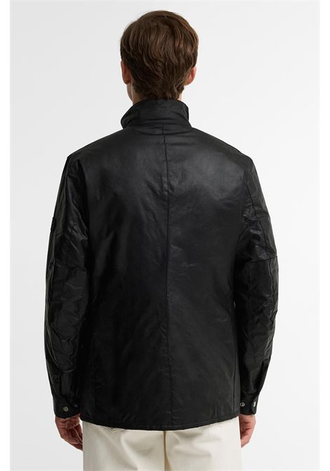 Barbour Giacca Cerata Duke in Cotone Cerato Classic Black Uomo BARBOUR | GIACCHE | MWX0337BK91
