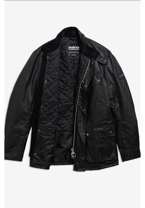 Barbour Giacca Cerata Duke in Cotone Cerato Classic Black Uomo BARBOUR | GIACCHE | MWX0337BK91