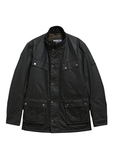 Barbour Giacca Cerata Duke in Cotone Cerato Sage Uomo BARBOUR | GIACCHE | MWX0337SG91
