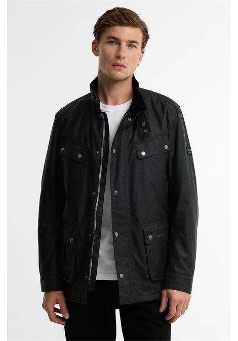 Barbour Giacca Cerata Duke in Cotone Cerato Sage Uomo BARBOUR | GIACCHE | MWX0337SG91
