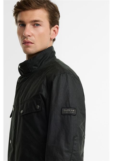 Barbour Giacca Cerata Duke in Cotone Cerato Sage Uomo BARBOUR | GIACCHE | MWX0337SG91