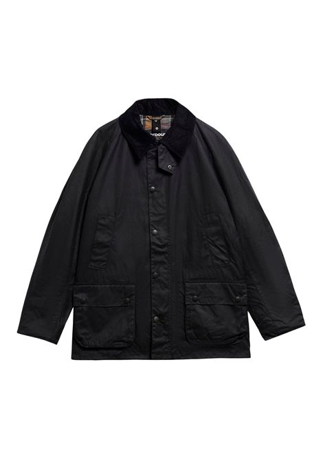 Barbour Giacca Cerata Ashby in Cotone Cerato Classic Navy Uomo BARBOUR | GIACCHE | MWX0339NY92