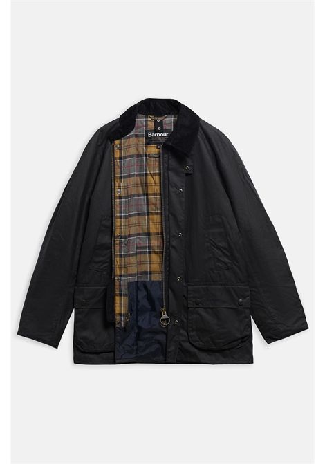 Barbour Giacca Cerata Ashby in Cotone Cerato Classic Navy Uomo BARBOUR | GIACCHE | MWX0339NY92