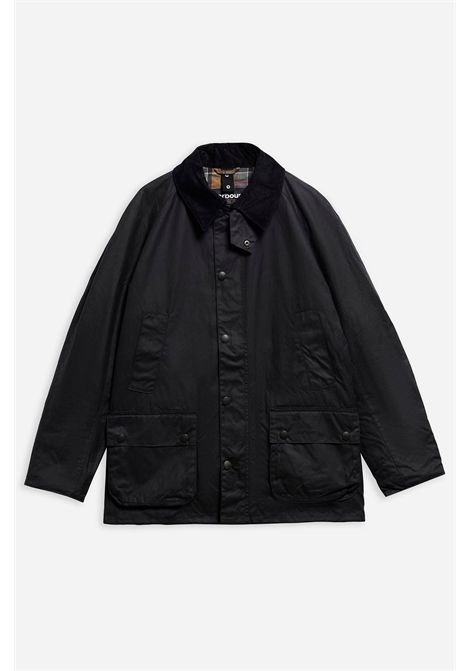Barbour Giacca Cerata Ashby in Cotone Cerato Classic Navy Uomo BARBOUR | GIACCHE | MWX0339NY92