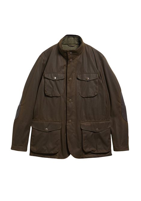 Barbour Giacca Cerata Ogston in Cotone Cerato Olive Uomo BARBOUR | GIACCHE | MWX0700OL51