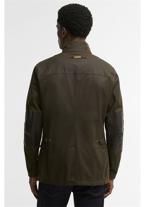 Barbour Giacca Cerata Ogston in Cotone Cerato Olive Uomo BARBOUR | GIACCHE | MWX0700OL51