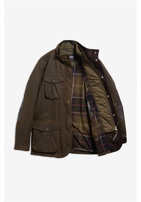 Barbour Giacca Cerata Ogston in Cotone Cerato Olive Uomo BARBOUR | GIACCHE | MWX0700OL51