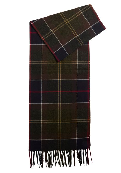 Barbour Sciarpa Galingale Tartan in Acrilico Classic Unisex BARBOUR | SCIARPE | USC0300TN11