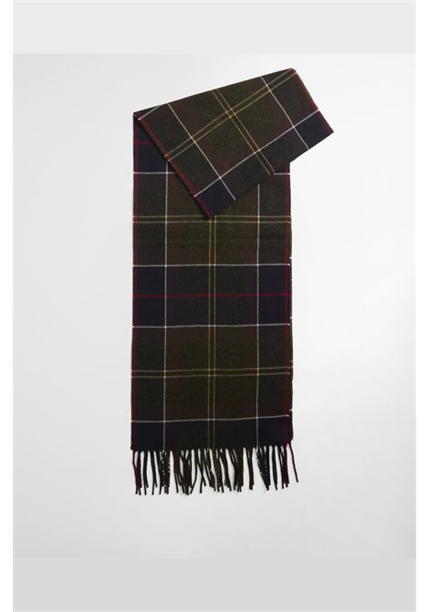Barbour Sciarpa Galingale Tartan in Acrilico Classic Unisex BARBOUR | SCIARPE | USC0300TN11