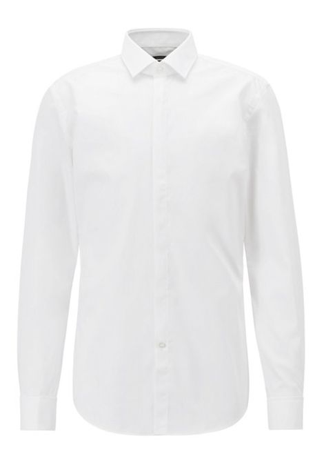 BOSS camicia formale slim fit in cotone elasticizzato easy-iron H-HANK-TUX1-DC-224 BOSS | CAMICIE | 5048009310000100