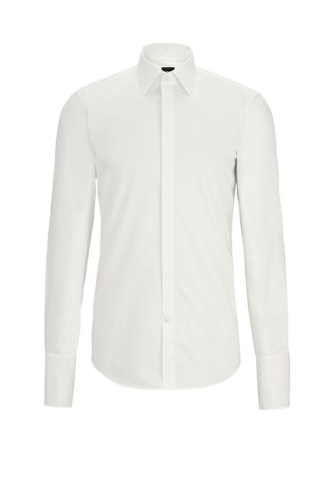 BOSS camicia formale slim fit in cotone elasticizzato easy-iron H-HANK-TUX1-DC-224 BOSS | CAMICIE | 5048009310000100