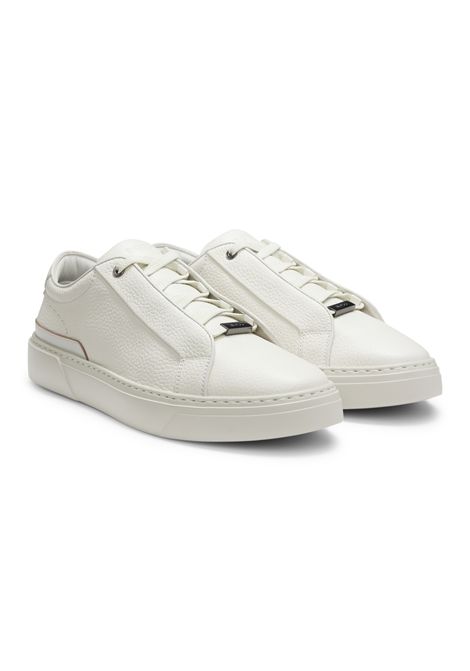 BOSS Sneakers Stringate Gary_Tenn_grhdelxl in Pelle di Vitello Colore Neutro Uomo BOSS | SNEAKER | 5054515311200112