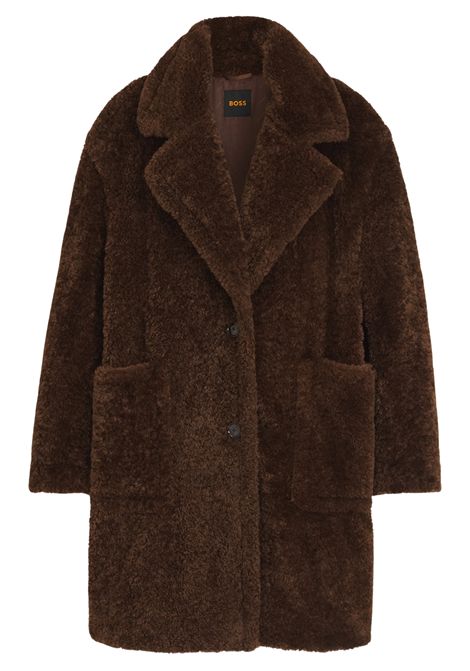 BOSS Cappotto Corto in Peluche Donna C_CATEDY BOSS | CAPPOTTI | 5054858321300213