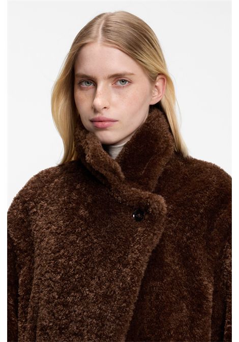 BOSS Cappotto Corto in Peluche Donna C_CATEDY BOSS | CAPPOTTI | 5054858321300213