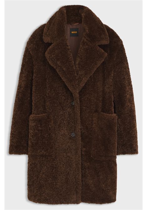 BOSS Cappotto Corto in Peluche Donna C_CATEDY BOSS | CAPPOTTI | 5054858321300213