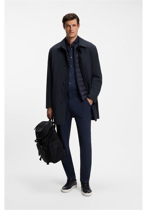 BOSS Men's P-JARED-3IN1-263F Stretch Patterned 3-in-1 Coat BOSS |  | 5056467740400404