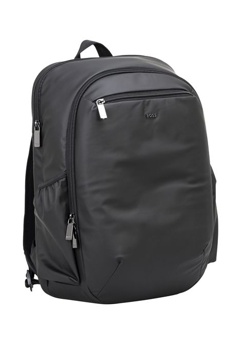 BOSS Zaino Jace C_Backpack con Dettagli Logo Nero Uomo BOSS | ACCESSORI GRANDI | 5056730700100001