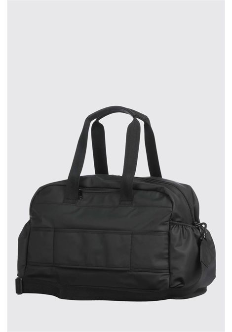 BOSS Borsone da Viaggio in Poliestere Riciclato con Doppio Manico e Tracolla Nero Uomo BOSS | ACCESSORI GRANDI | 5056774600100001