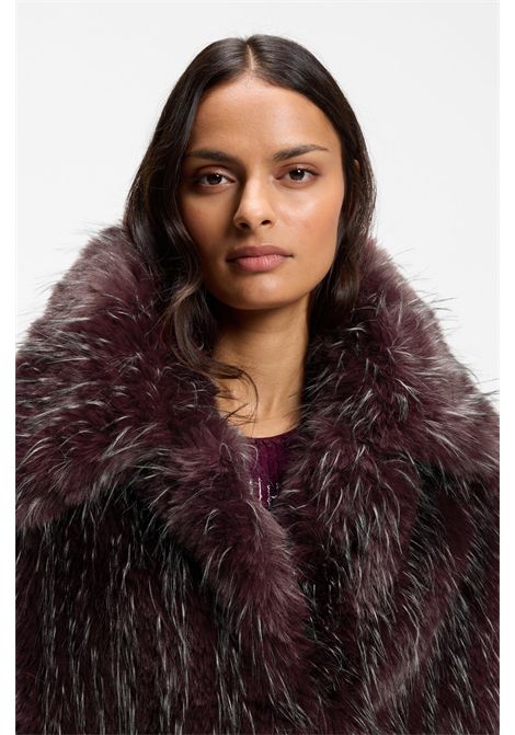 BOSS Women's C_CEFURA1 Two-Tone Faux Fur Short Coat BOSS |  | 5056849961400614