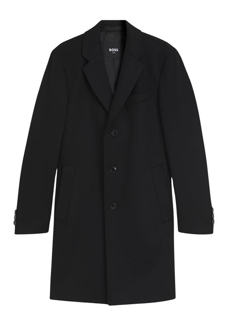 BOSS Men's H-HYDE-264 Slim-Fit Recycled Wool & Cashmere Formal Coat BOSS |  | 5057155700100001