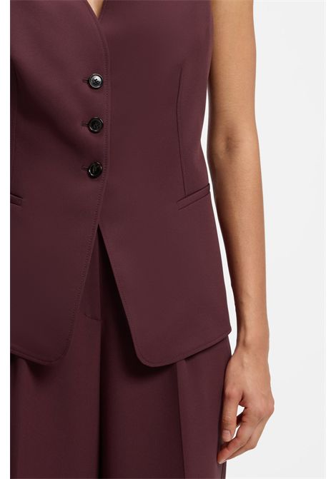 BOSS Gilet Sartoriale in Crêpe Elasticizzato Donna C_JAVESTA1 BOSS | GIACCHE | 50580316614