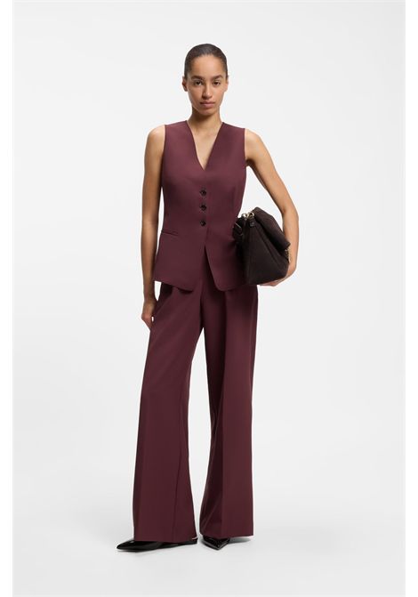 BOSS Gilet Sartoriale in Crêpe Elasticizzato Donna C_JAVESTA1 BOSS | GIACCHE | 50580316614