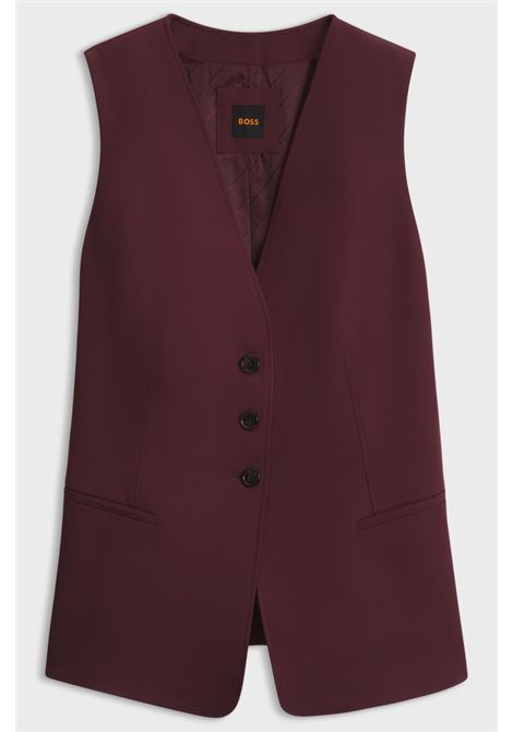 BOSS Gilet Sartoriale in Crêpe Elasticizzato Donna C_JAVESTA1 BOSS | GIACCHE | 50580316614