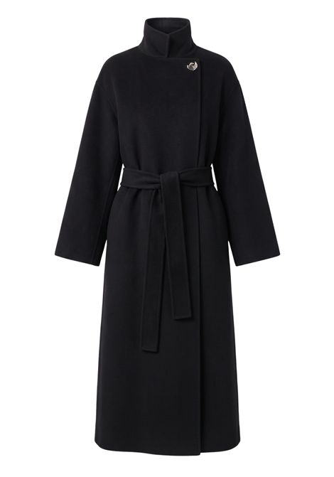 Grifoni Cappotto Coralia in Misto Lana Nero Donna GRIFONI | CAPPOTTI | G1AC000699