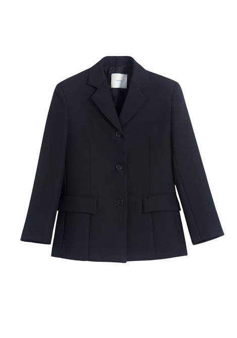Grifoni Giacca Gine in Misto Lana Nero Donna GRIFONI | GIACCHE | G1AC011099