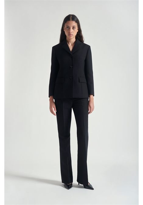 Grifoni Giacca Gine in Misto Lana Nero Donna GRIFONI | GIACCHE | G1AC011099