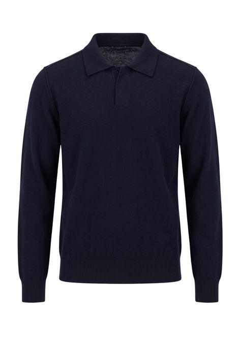 Grifoni Polo Ming in Lana Moro Uomo GRIFONI | MAGLIERIA | G9AC000889G