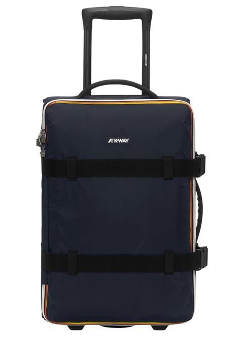 K-Way Trolley Cabina Blossac S Blue Depth Black Pure 33L K-WAY | Trolley | K2127IWY04