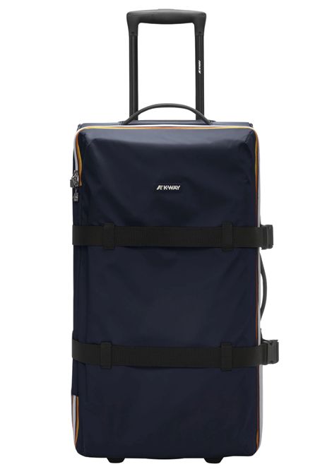 K-Way Trolley Medio Blossac M Blue Depth Black Pure 66L K-WAY | Trolley | K2128NWY04