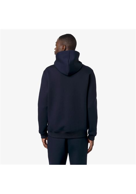 K-Way Felpa con Cappuccio Rainer Spacer Uomo Blu Scuro K-WAY | Giubbini | K2141DWK89