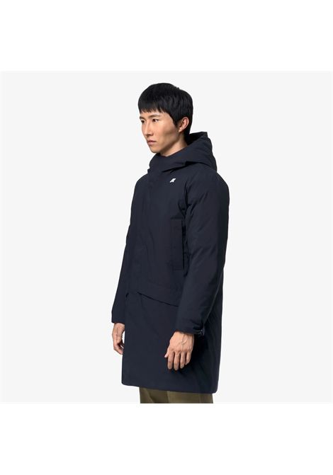 K-Way Men's Jarno St Thermo 3/4 Jacket Blue Depth Green Army K-WAY |  | K4131KWD0C