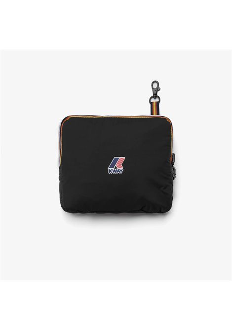 K-Way Borsone Impacchettabile Le Vrai 4.0 Marcel Black Pure K-WAY | Borsoni | K5135QWUSY