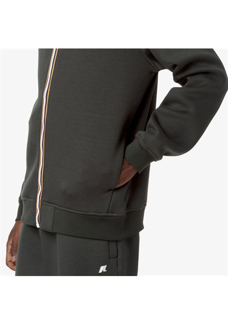 K-Way Giacca Reversibile Jack Stretch Warm Double Uomo Green Blackish Green Oak K-WAY | Giubbini | K6128VWDD5