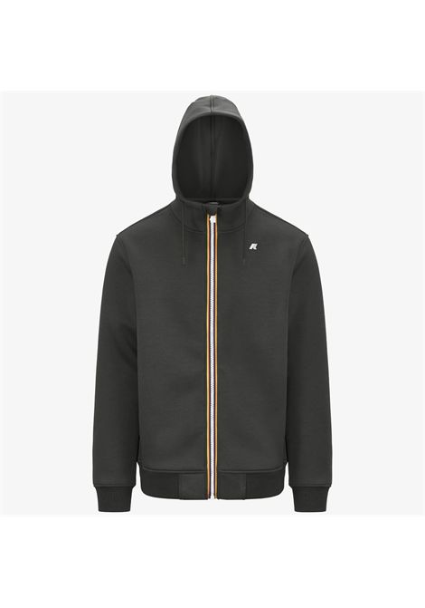 K-Way Giacca Reversibile Jack Stretch Warm Double Uomo Green Blackish Green Oak K-WAY | Giubbini | K6128VWDD5