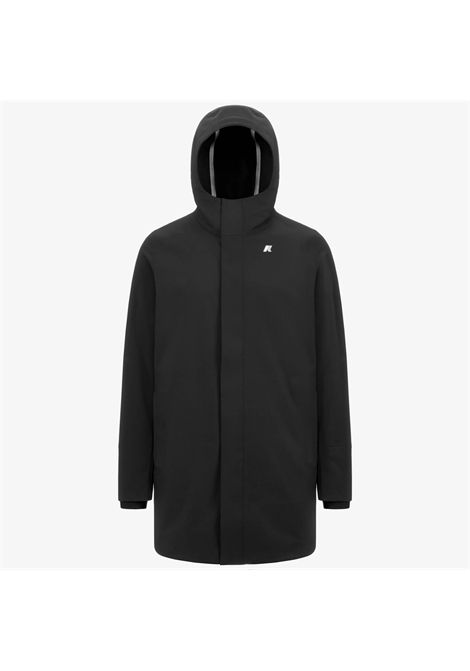 K-Way Giacca Media Marlyn Bonded Uomo Nero 3 Strati Impermeabile K-WAY | Giubbini | K7126UWA3C