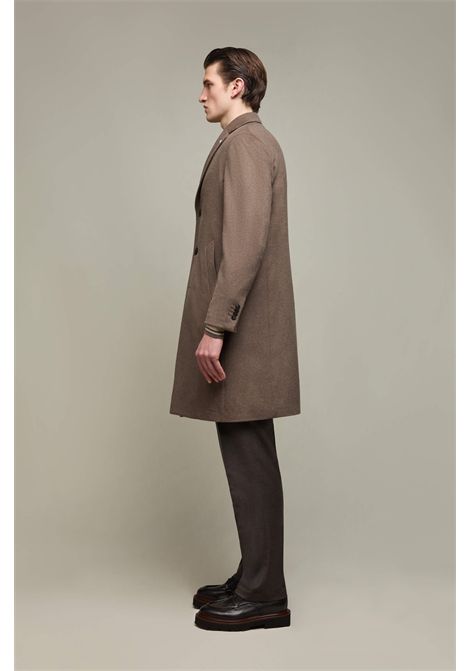 L.B.M. 1911 Unstructured Wool and Cashmere Coat in Brown Men's L.B.M. |  | 67507/27479