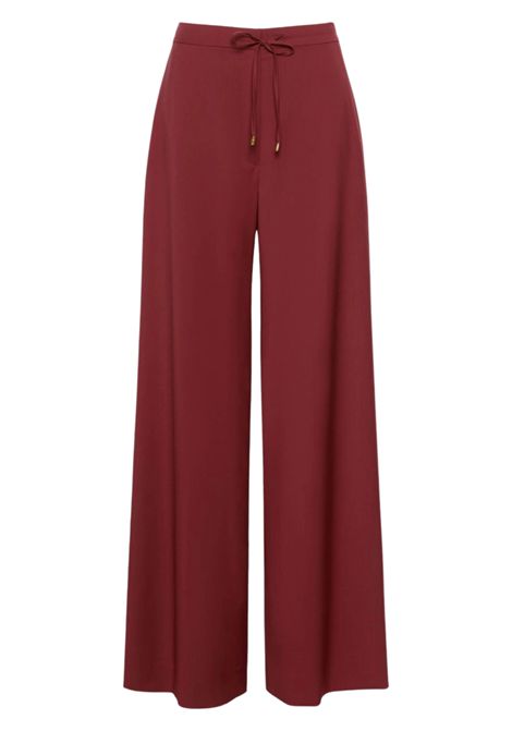 Max Mara Studio Blazer Monopetto Linz in Cady Rubino Donna Max Mara Studio | Pantaloni | 2626136031600011